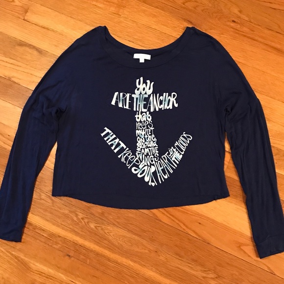 Tops - Delia’s Nautical T-shirt